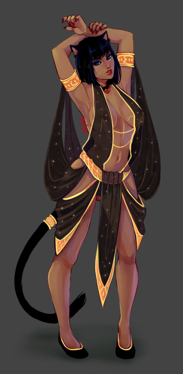 najikat:Shadiyah Amari commissioned by @fair-fae ! ♥ NSFW version is available on TWITTER & INST