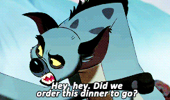  raven♥ requested: hyenas + quotes 