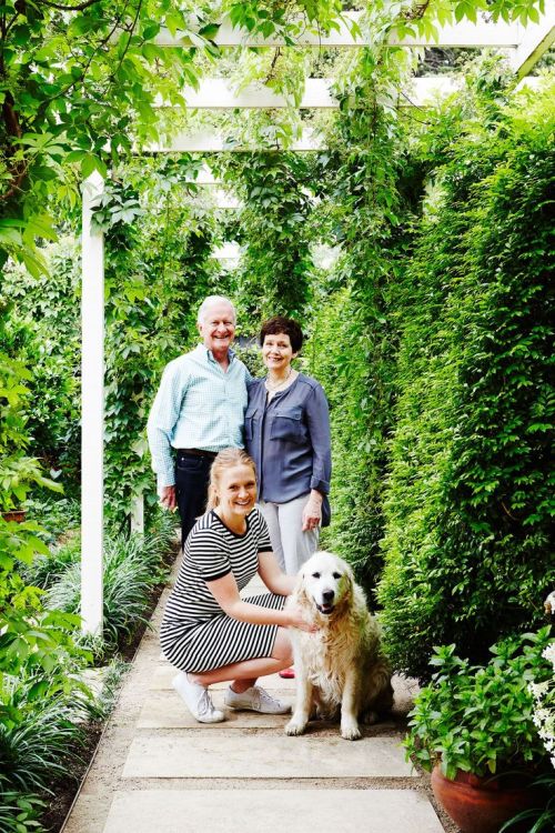 Creating the garden has been a 30-year pursuit for Marg and Rob, who share the home with their two a