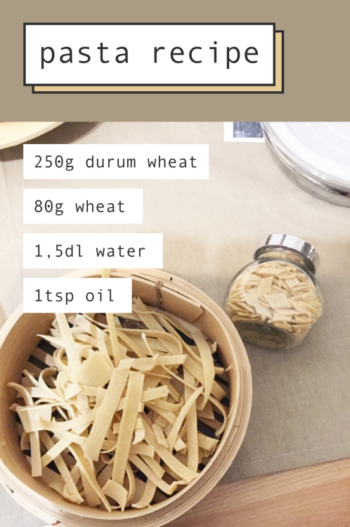 My ultimate homemade pasta recipeOnce per month I spend a few hours in the kitchen to create our own