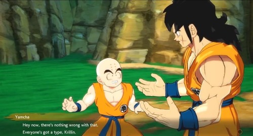 deadddeviant: eyezehuhh: Yamcha gets it Yamcha is a true bro, he doesn’t judge you.  