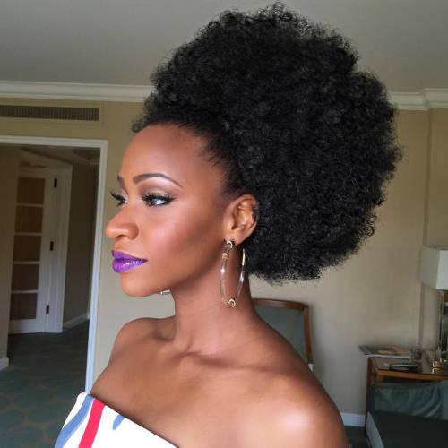 accras:  Teyonah Parris rocking a beautiful fro 