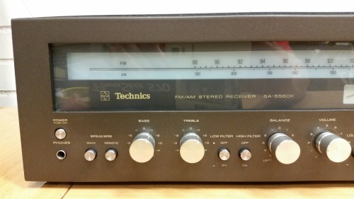 Technics SA-5560 AM/FM Stereo Receiver, 1976