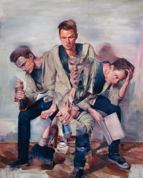 Painting by Adam Lupton.(via Paintings by Adam Lupton | Zeutch)