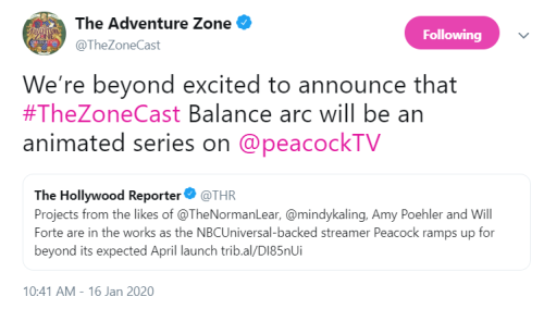 terezis:[ID: A quote tweet from  @TheZoneCast that reads: “We’re beyond excited to announce that #Th