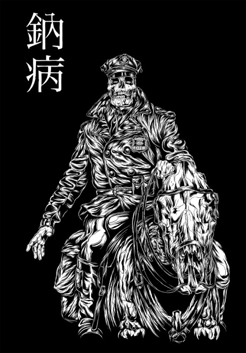 dink-182:  fer1972:  More Jirat Patradoon  The last one I have a poster of for hevy fest! And I always wanted to know who the artist was