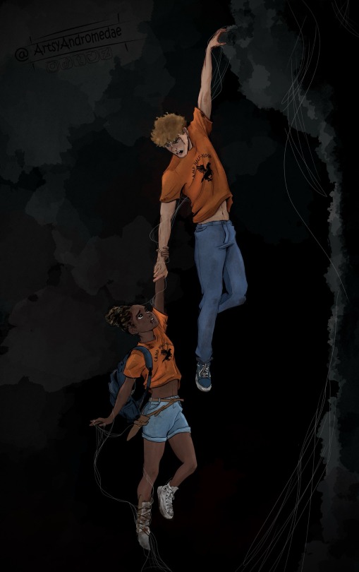 Percabeth Falling To Tartarus