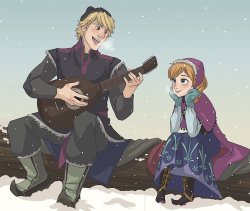 frozenoverblackballoon:  The love of Kristanna! 