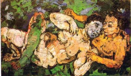 XXX artist-kokoschka:  The Pagans, Oskar Kokoschkahttps://www.wikiart.org/en/oskar-kokoschka/not_detected_235834 photo