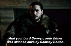 ramimalecks:Lady Mormont speaks harshly and truly. My son died for Robb Stark, the Young Wolf. I did
