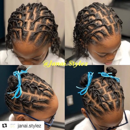 This is beautiful! #Repost @janai.stylez ・・・ #janai.stylez #locs #locstyles #loctician #loccurls #na