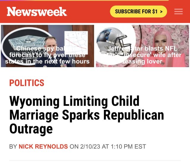 mysharona1987:Just a hunch here, gop. But I think being 14 and married to a gross older man or dying in a mining accident is a bigger threat to a child than hearing about trans people.