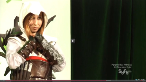 hisnameisdesmondmiles:GUYS I FORGOT TO TELL YOU I WAS ON HEROES OF COSPLAY FOR LIKE .4 SECONDS OMG