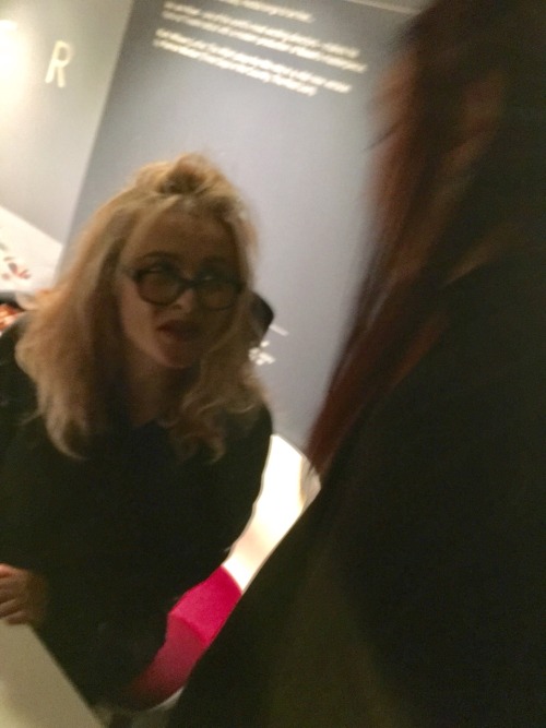 johnnybonhamburton:Well this happened on Friday! Met my all time role model and idol Helena Bonham C
