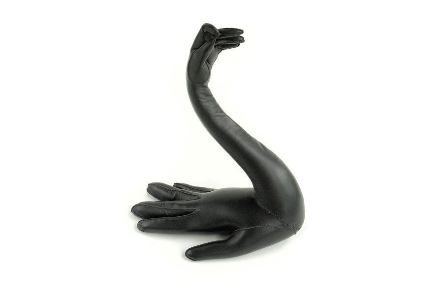 exhibition-ism:  Can’t get enough of these strange transformed glove sculptures