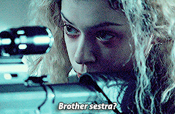 thecloneclub:  helena + sarah/felix 