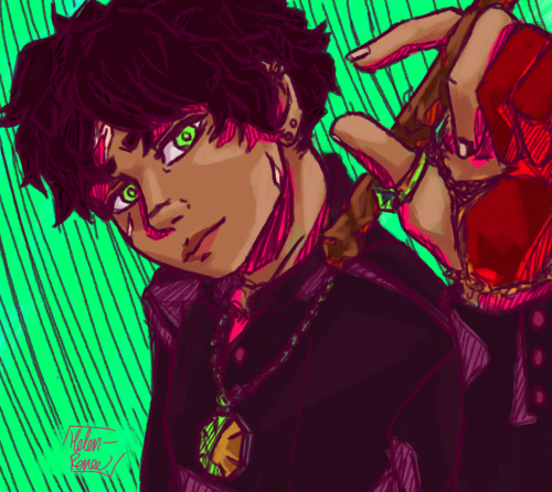 I was playing around with colors and ended up with this! Harry &amp; The Horcruxes