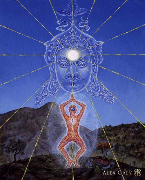 psychedelic-aliens: Nature of Mind - Alex Grey               &nbs