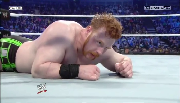 Poor Sheamus&hellip;let me help you! ;)