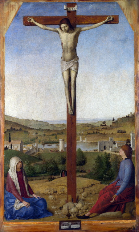 Christ Crucified, Antonella da Messina, 1475