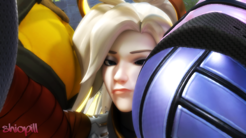 shiopill:  Mercy just can’t get any time to herself   Imgur (4k)