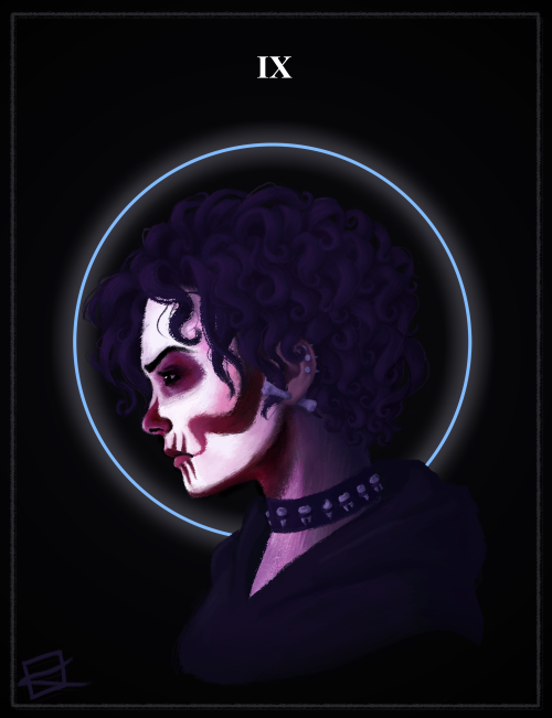 villanelles-hairpin: aziminil: ☠️  DEATH FIRST TO VULTURES AND SCAVENGERS  ☠️ [ID: fanart 