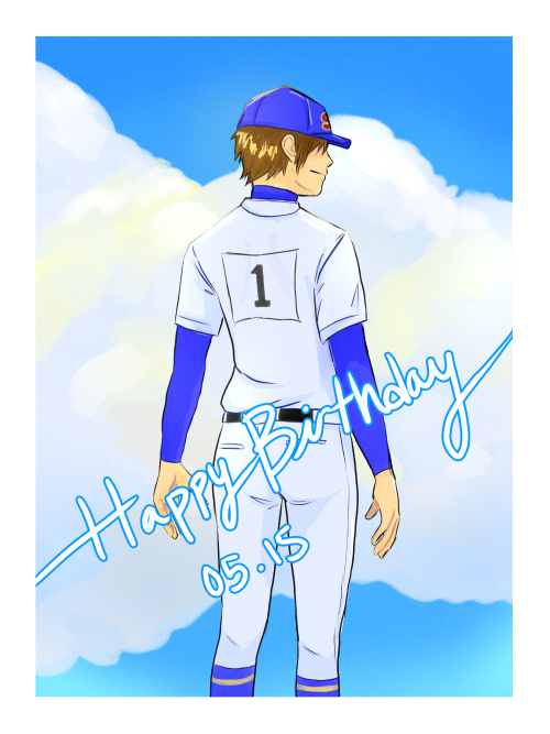 lofi-bear:Happy Birthday to Seidou’s ace, Sawamura Eijun!!! He is my favorite sports anim