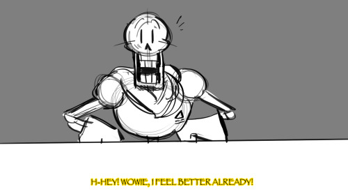 upperstories: upperstories:  he’s not in a goober mood, sans  In honor of Undertale coming back into