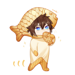 juvenile-reactor:  A royal taiyaki baby