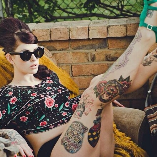 itsall1nk:  More Hot Tattoo Girls athttp://hot-tattoo-girls.blogspot.com