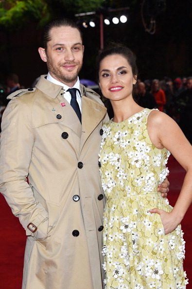 fabuloustomhardy: Tom Hardy joining Charlotte Riley on the red carpet for the Edge Of Tomorrow premi