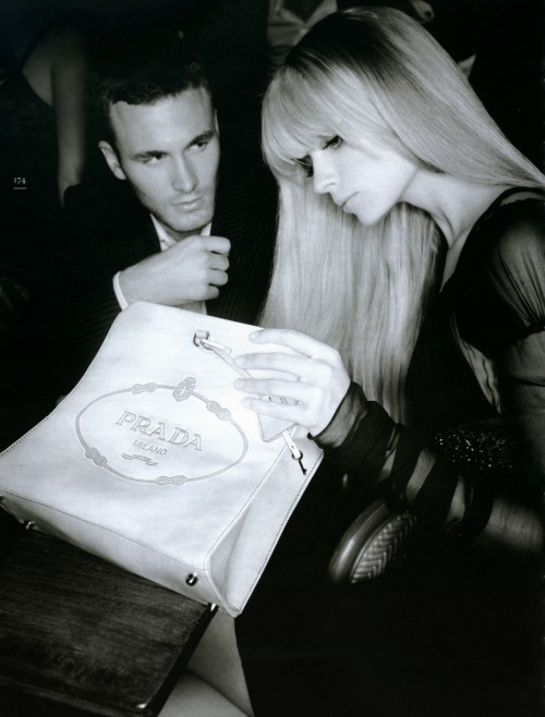 lelaid:  Brad Koenig & Julia Stegner by Karl Lagerfeld for Amica Germany, September 2005 