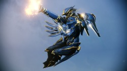 im-a-boomerang: Zephyr Prime aka Zepharah - a base Pharah cosplay - justice reigns from above!! 