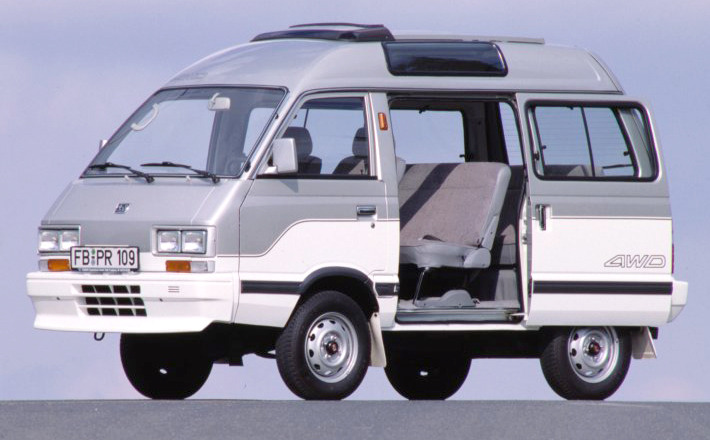 Carsthatnevermadeitetc — Subaru Libero, 1992. AKA the Sumo