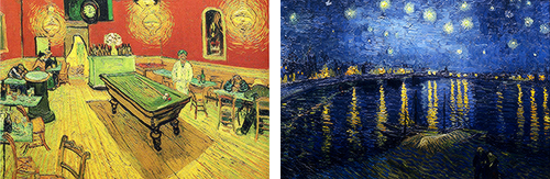 23-m:  favorite artists: Vincent van Gogh (1853-1890)  → Part 1 /→Part 2 “I dream my painting, and then I paint my dream.” 