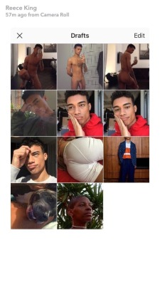 pervert4fun:  Model Reece king hmmmm I wonder how this happened 🤔