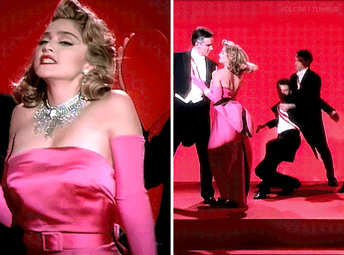volcra: Marilyn Monroe’s Pink Dress + Pop CultureGentleman Prefer Blondes (1953)Madonna Material Gir