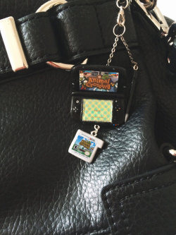 trinketgeek:  These tiny 3DS charms are the