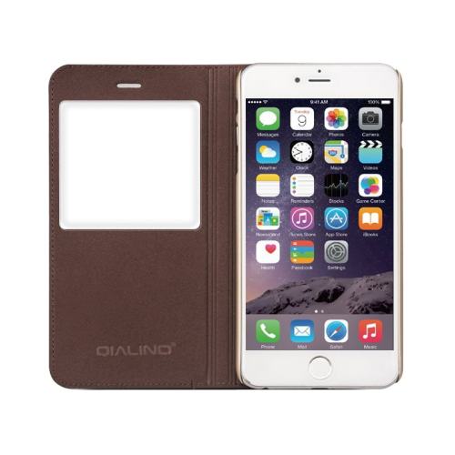 qialino:  Qialino grid pattern leather case for iphone 6/6s. Visit qialinocases.com for more info.