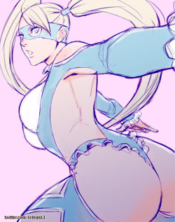 Lejeanx3:  やっとR.mikaを描きました。Been Wanting To Draw Up Rainbow Mika