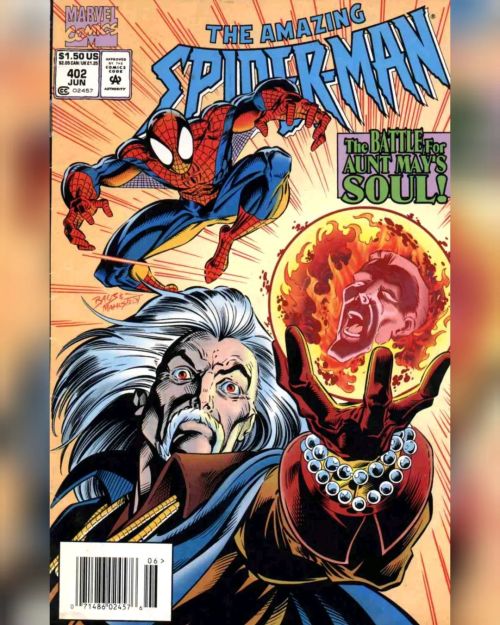 The Amazing Spider-Man 402 (1995) . The Clone Saga storyline . Crossfire part 1 . Written by J M DeM