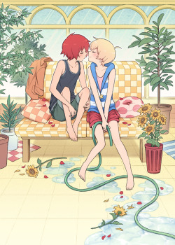 msmoleskin:  oh noes i’m in the YukiHaru Pixiv tag again dear lord stop me ✗ 