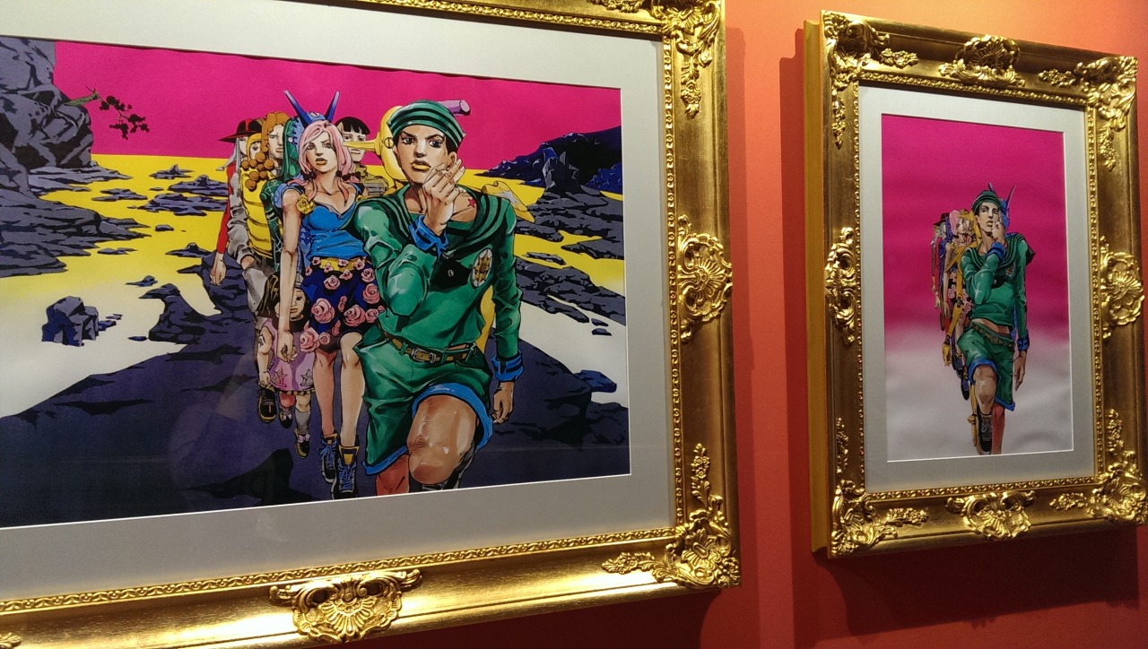 piccioninja:  The Jojolion exposition was great anyway.  Photo courtesy of Marty.