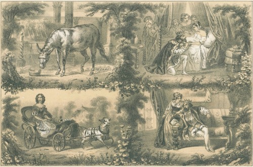 Les Fées.Historiettes naïves et enfantines racontées par Charles Perrault.Lithographies artistiques 