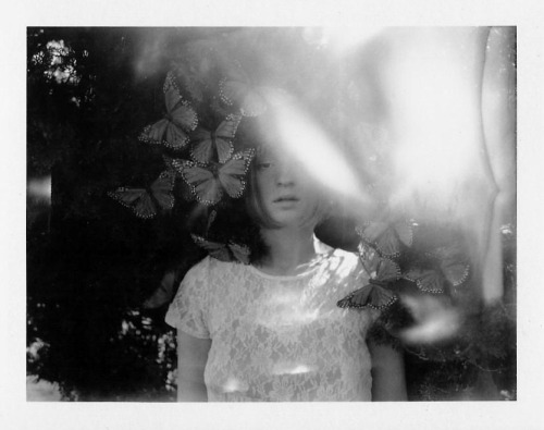 Series : Melancholy (polaroid test shots) by Miya BirdJune 2014 / New Paltz, NYModel: meShot with fu