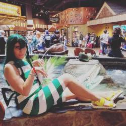 Bringing in the rainy season as everyone&rsquo;s favorite frog! (at Kalahari Resorts)