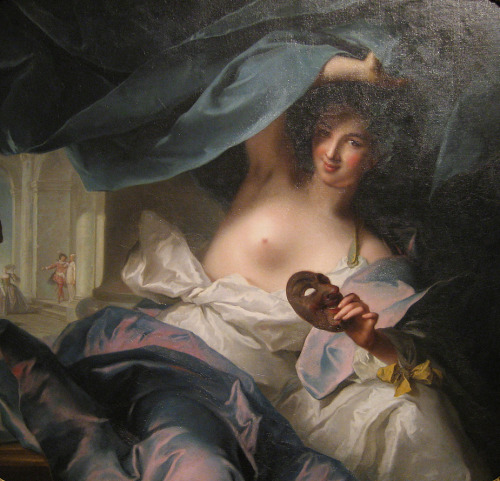 didoofcarthage:Thalia, Muse of Comedy by Jean-Marc Nattier1739oil on canvasFine Arts Museum of San F