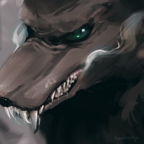 surfacage:  the au where eren is the werewolf who picks up severely injured vampire levi (i should actually eat lunch during lunch breaks) 