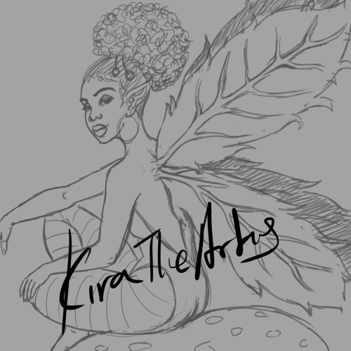 #sketching #sketch #faory #blackfairy #afrofairy #Afrofantasyart #fantasyart #blackart #blackfantasy