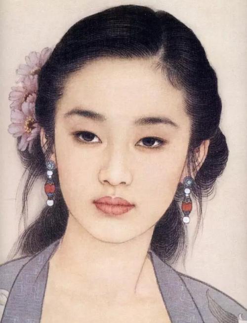 Portraits by Zhao Guojing and Wang Meifang